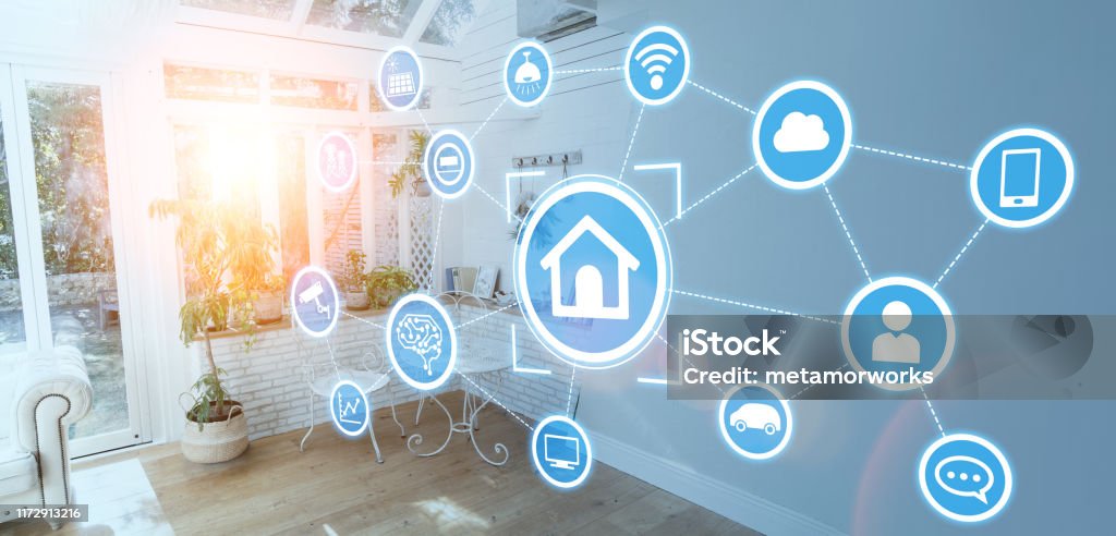Smart house concept. Home automation.
